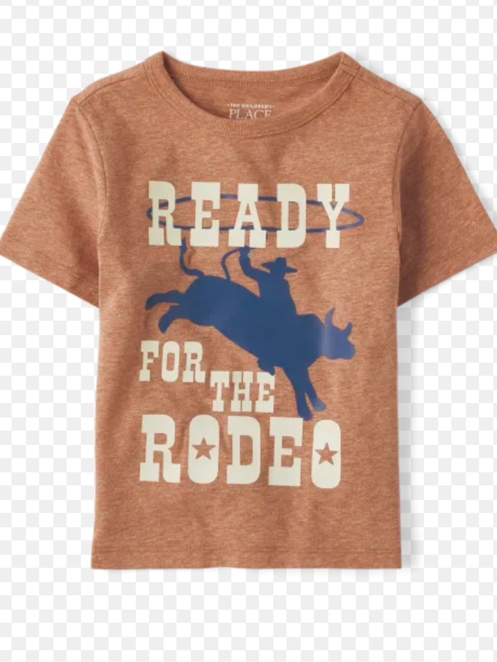 The Children's Place Rust Orange 'Ready for the Rodeo' Graphic Tee